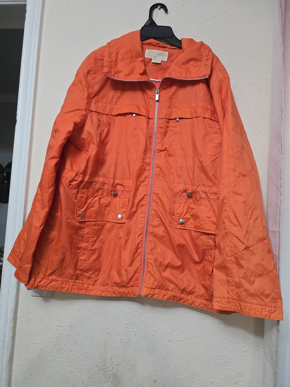 Michael Kors Orange Lightweight Anorak Jacket - Picture 5 of 7